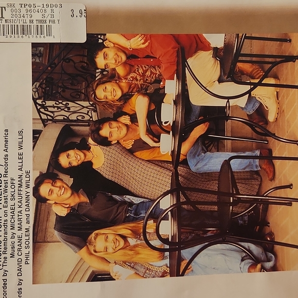 1995 Friends I'll Be There For You Sheet Music by Warner Bros. - Picture 7 of 9